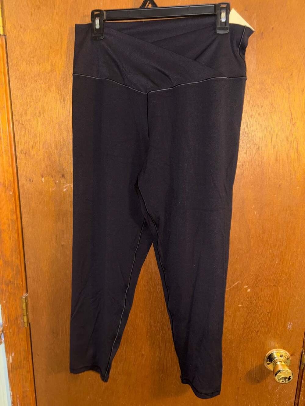 Offline by Aerie Leggings Size XXL Black Cross Waist